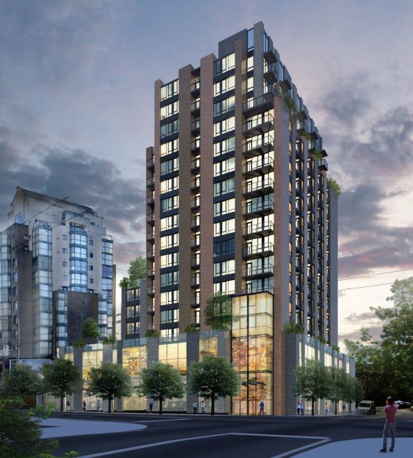 Rental apartment tower coming to site of West Broadway Denny's - urbanYVR