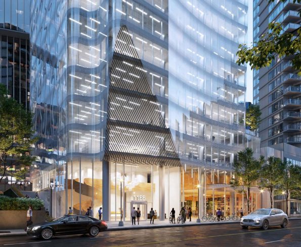 31-storey office tower proposed for 1166 West Pender Street - urbanYVR