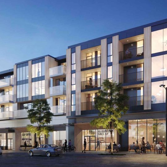 PortLiving plans 61 homes for Mount Pleasant corner - urbanYVR